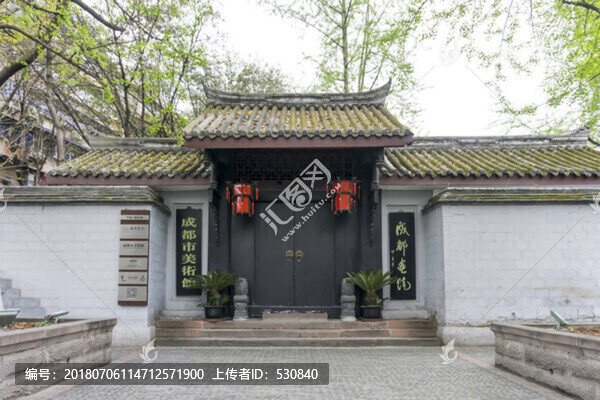 中式大門