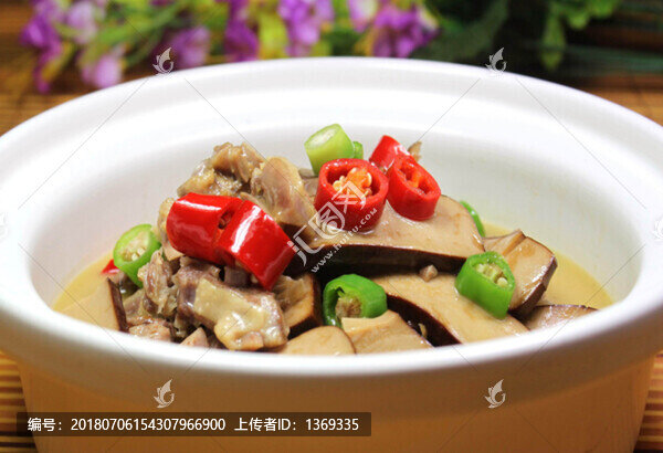 雞蛋干燉雞