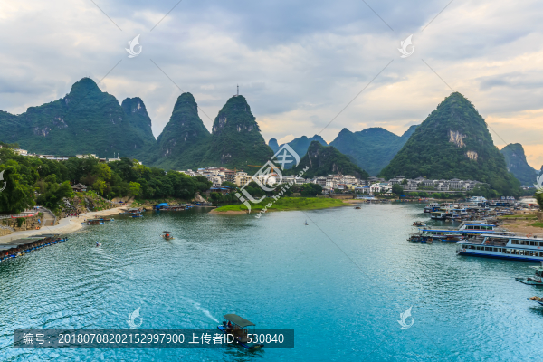 桂林陽朔山水風景