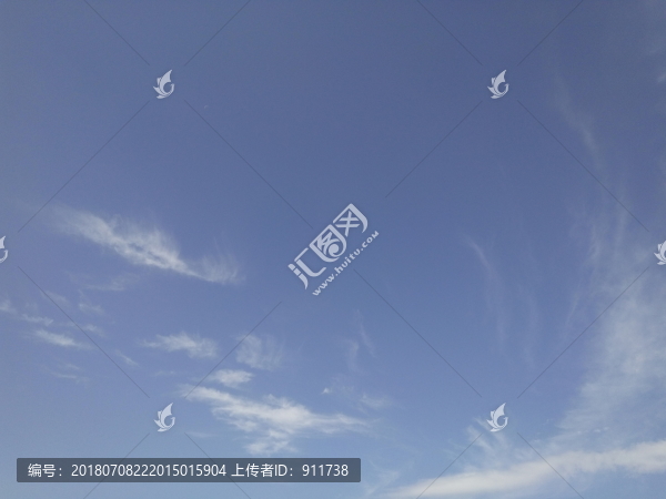 藍天白云背景