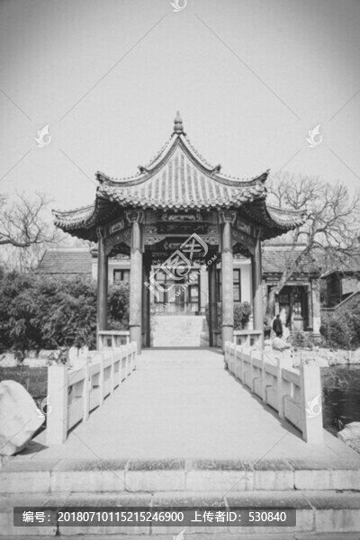 老濟南大明湖懷舊照片
