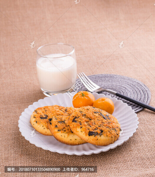 肉松餅擺拍