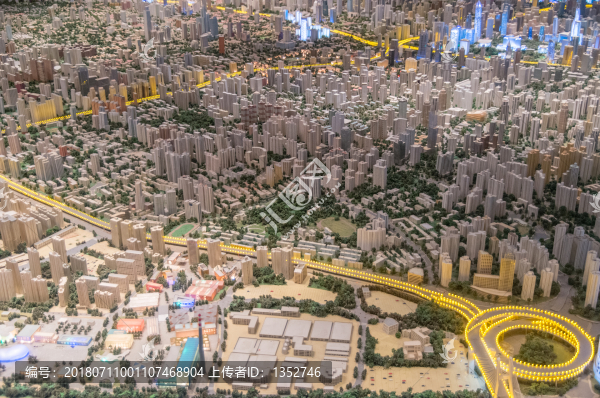 上海城市建筑縮影