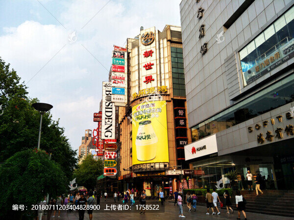上海南京路步行街