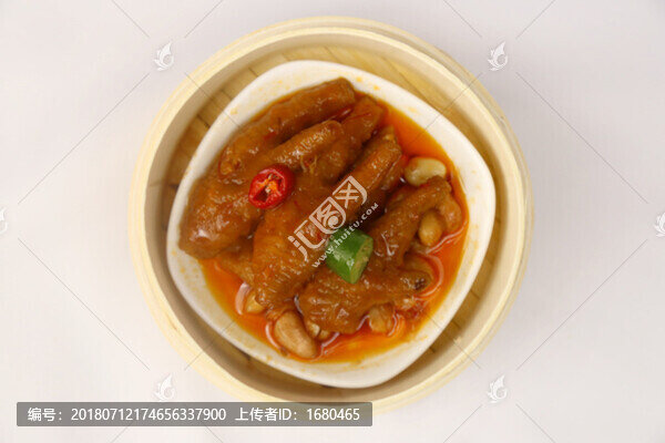 鹵味黑雞爪