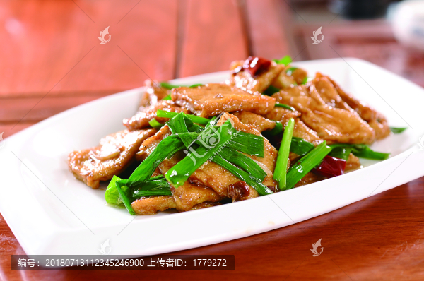 蔥燒鱈魚肚