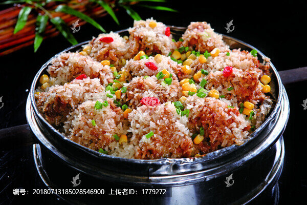 雜糧蒸排骨