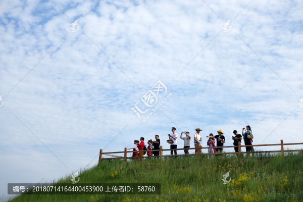 亞洲第一濕地觀光的游人