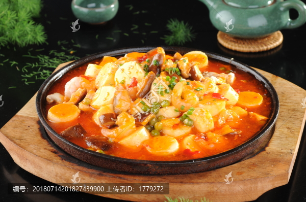 鐵板嫩豆腐