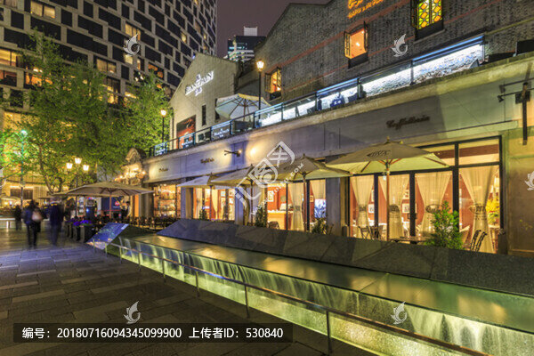 上海新天地夜景