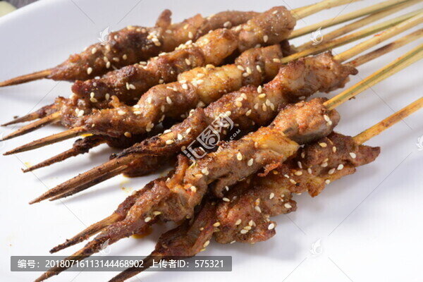 碳烤羊肉串