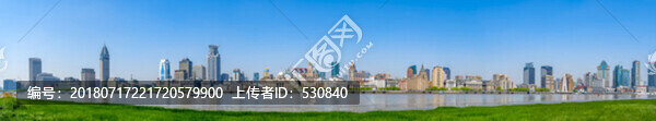 上海外灘全景大畫幅