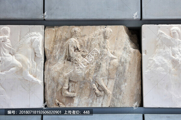 雅典衛(wèi)城博物館帕特農(nóng)神廟雕塑