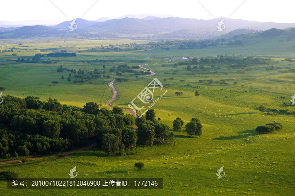草原的路