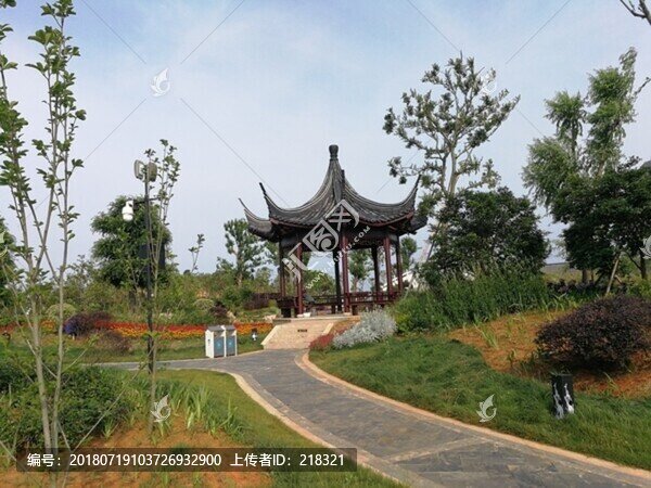 公園一角