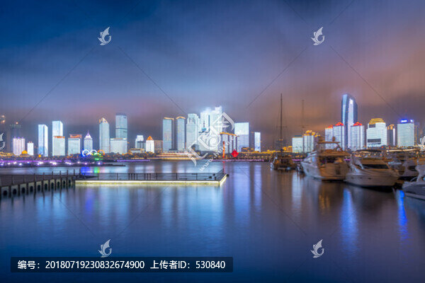 青島奧帆中心夜景