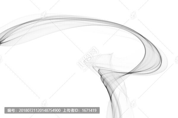 抽象飄帶素材