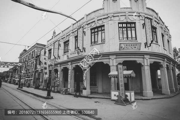 上海民國老建筑街景