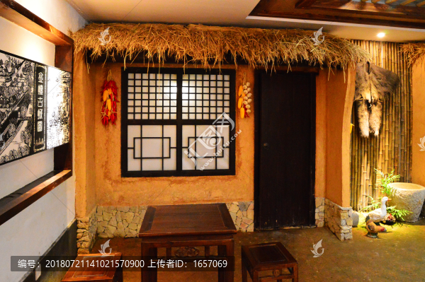 室內(nèi)土房景觀裝飾