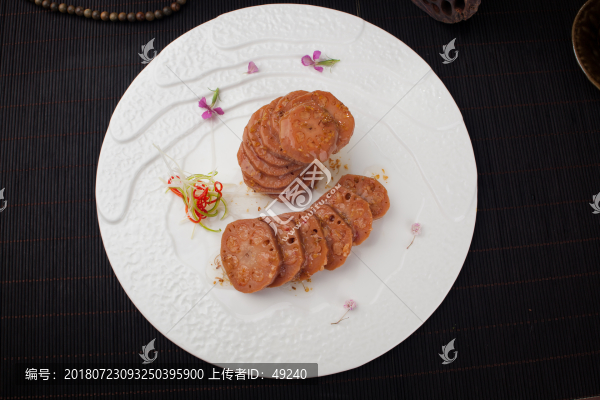 桂花糯米藕