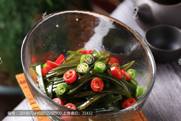 酸辣海帶絲