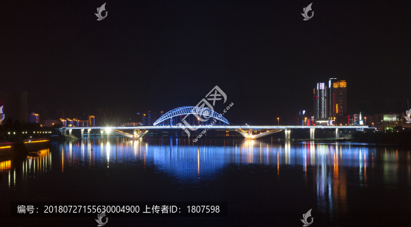 贛州章江大橋夜景