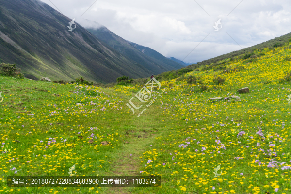 貢嘎雪山環(huán)線徒步風(fēng)光371