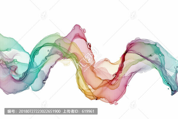 彩色水墨