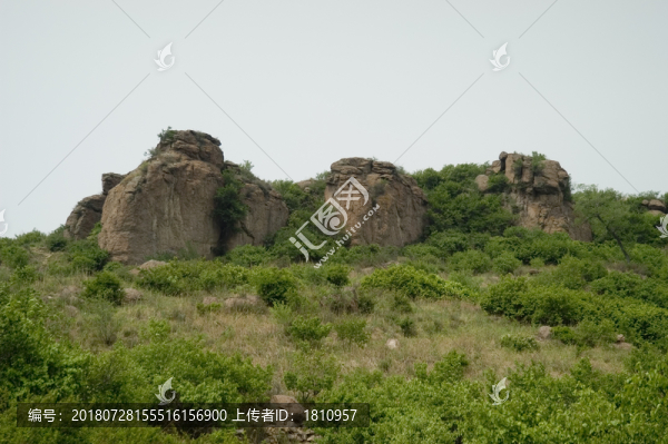 丹霞赤壁