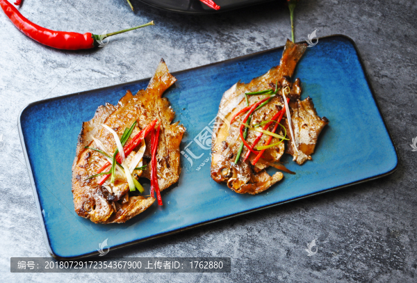 香煎鯧魚