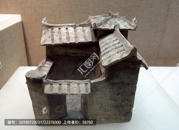 東漢樓閣式陶屋