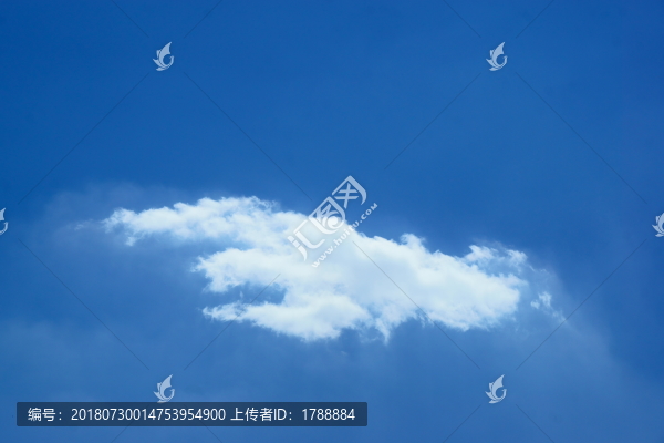 藍天白云