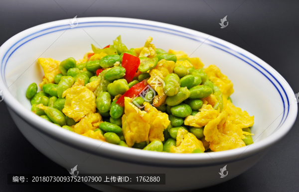 毛豆炒蛋