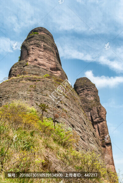 江郎山塔峰