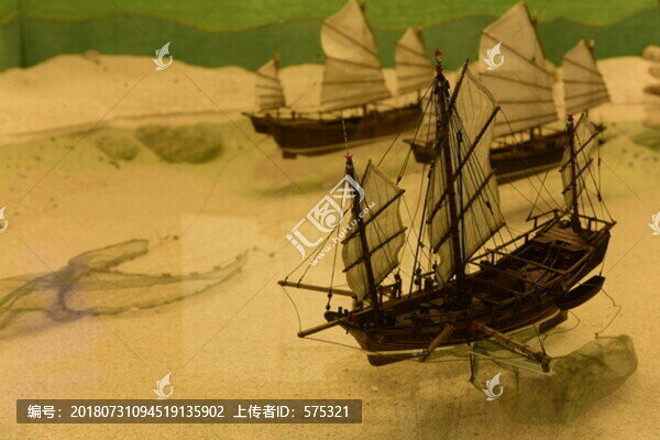 漁民捕撈場景