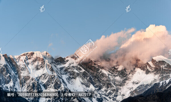 南迦巴瓦峰日落