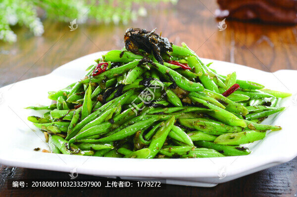 橄欖菜炒豆角