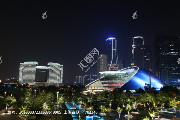 杭州大劇院夜景