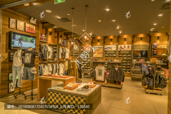 大型商場服裝專賣店