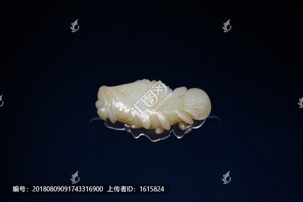 明代白玉魚(yú)