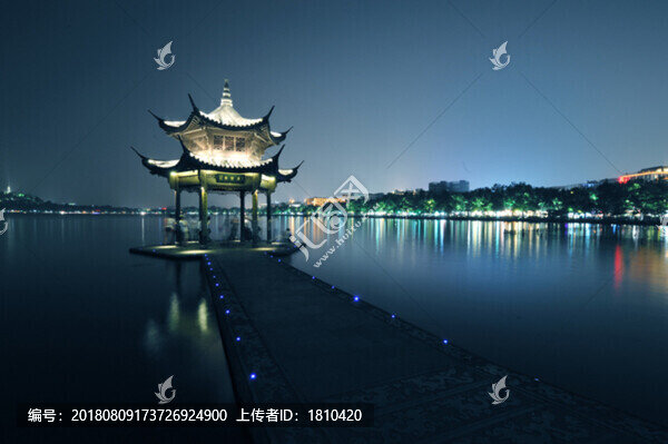 夜西湖