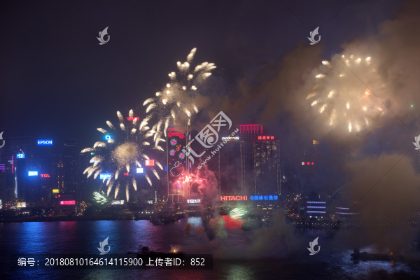 香港煙花