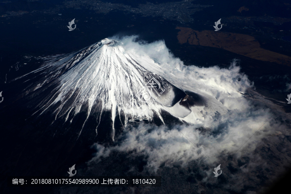 鳥瞰富士山