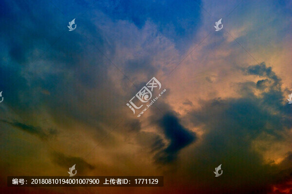 天空白云