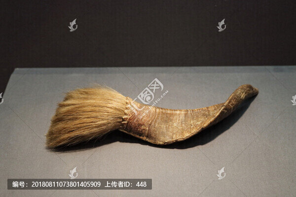 清代羊角毛筆