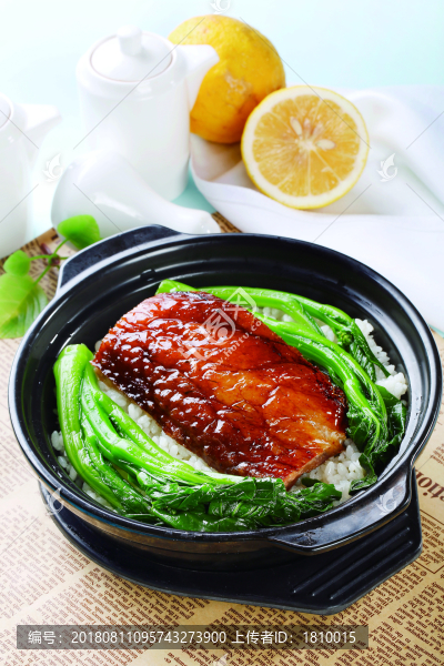 叉燒煲仔飯