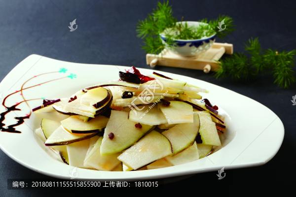 熗拌紫茄子