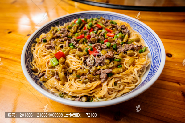 中國廣東連州美食切粉