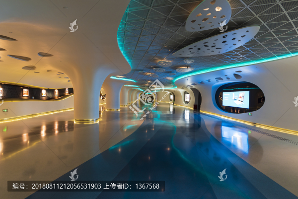 上海中心大廈地下展廳