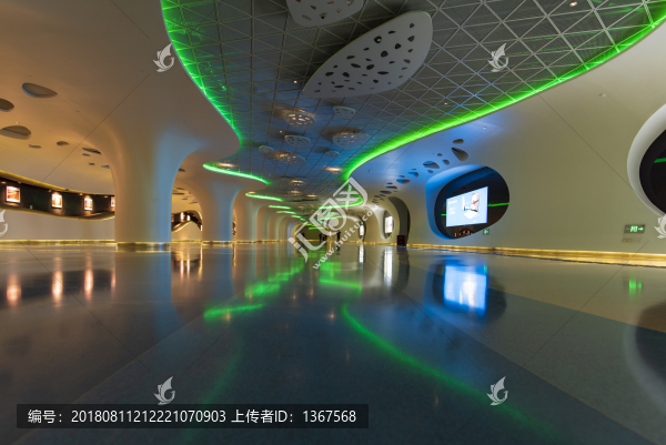 上海中心大廈地下展廳